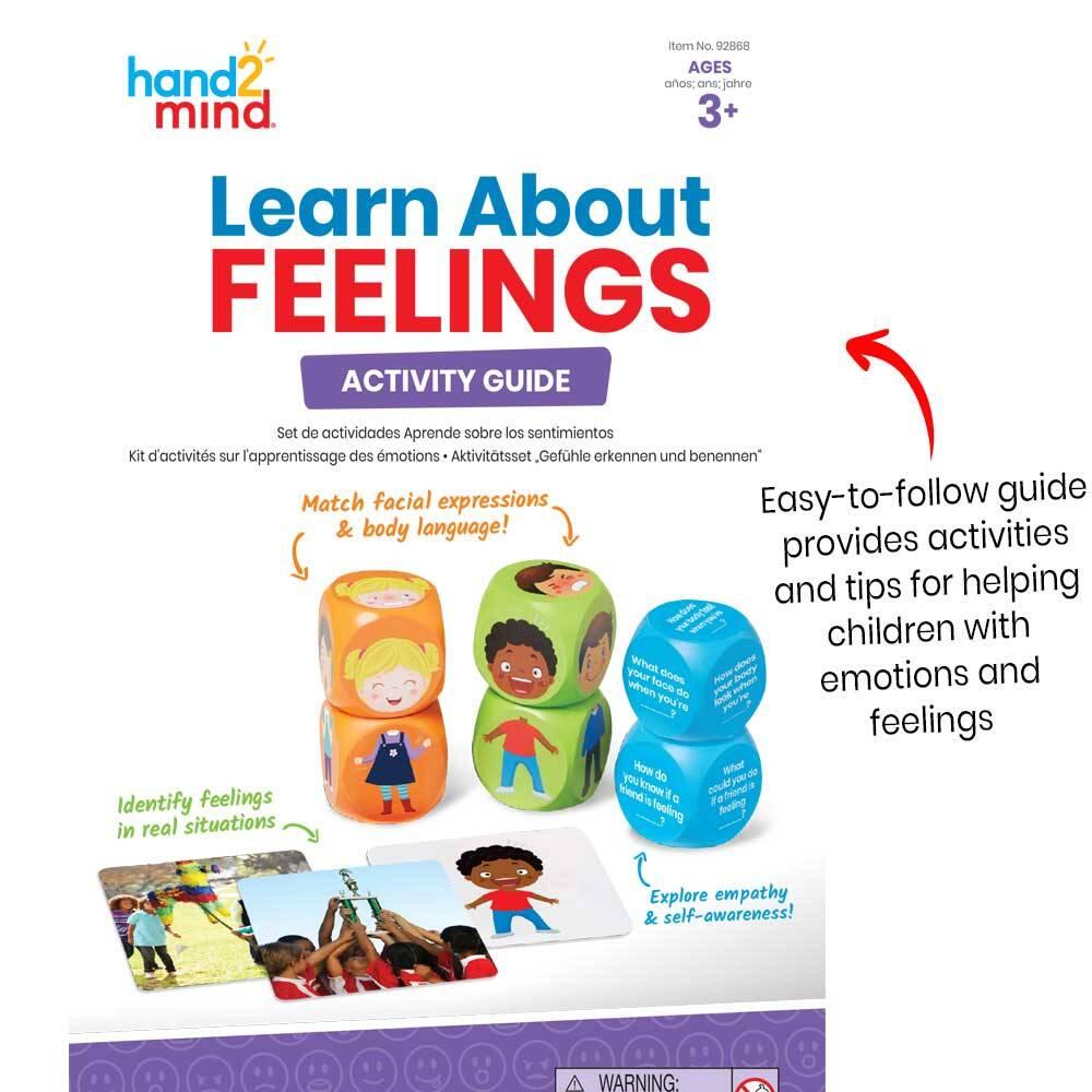 Cuburi pentru conversatii - Invata totul despre emotii PlayLearn Toys