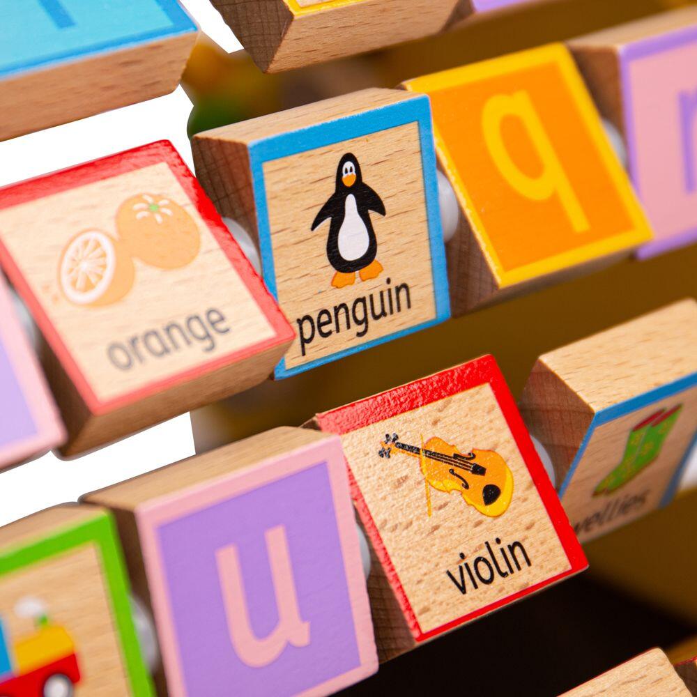 Centru de activitati - litere si imagini in engleza PlayLearn Toys