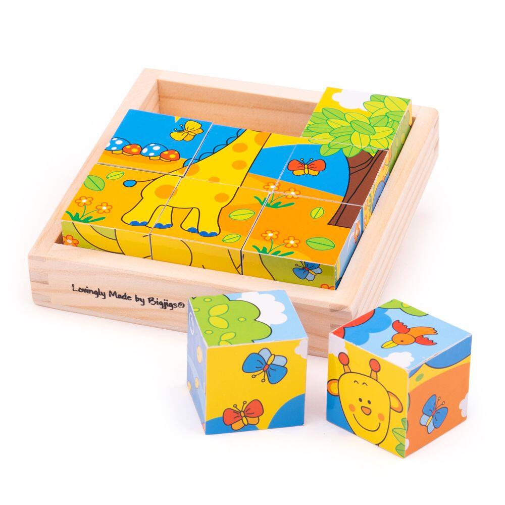 Puzzle cubic - safari PlayLearn Toys