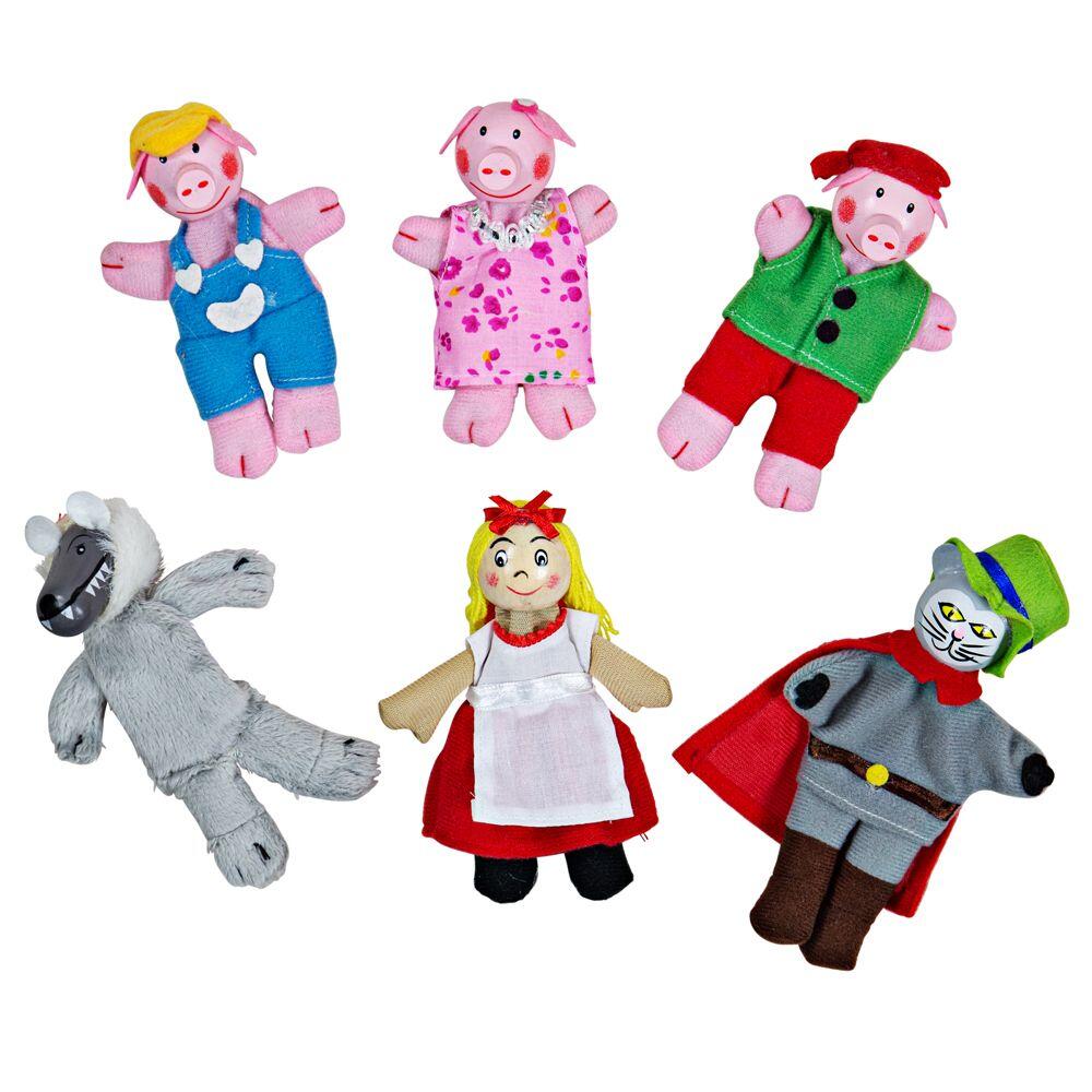 Set papusi degetar - Povestile copilariei PlayLearn Toys