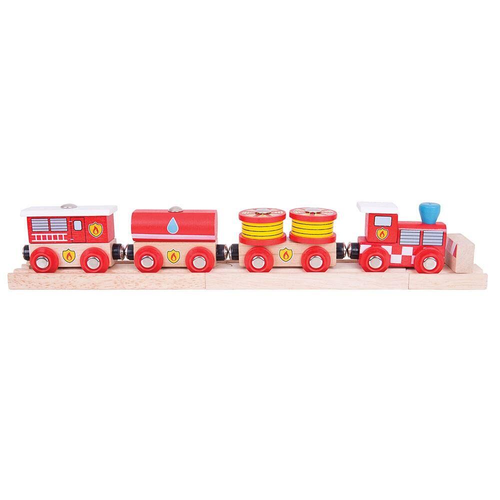 Trenuletul pompierilor PlayLearn Toys