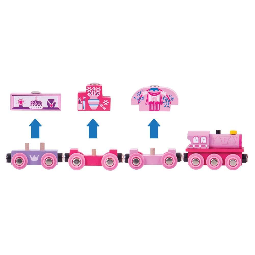 Trenuletul printesei PlayLearn Toys