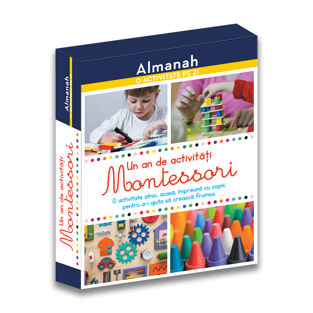 Almanah - Un an de activitati Montessori PlayLearn Toys