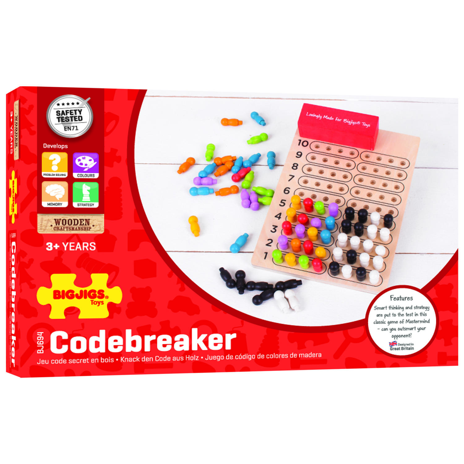 Joc de logica - Codebreaker PlayLearn Toys