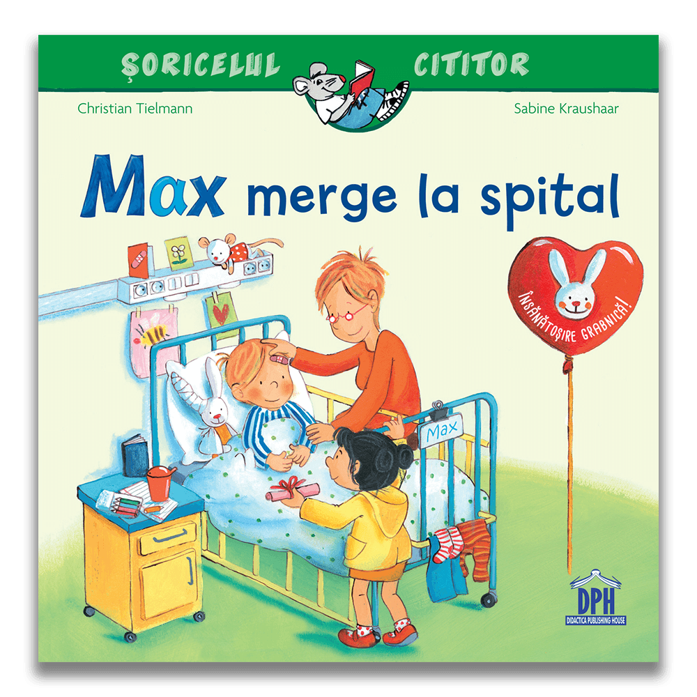 Soricelul cititor - Max merge la spital PlayLearn Toys