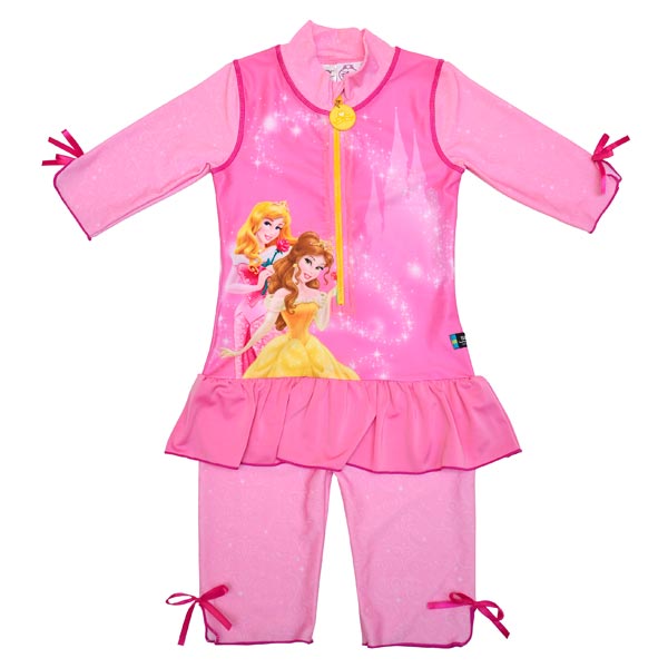 Costum de baie Princess marime 86-92 protectie UV Swimpy for Your BabyKids