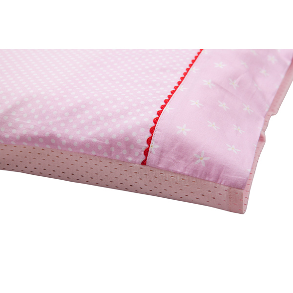 Fata de perna pentru copii roz cu imprimeu 50cmx30cm 7510 Clevamama for Your BabyKids