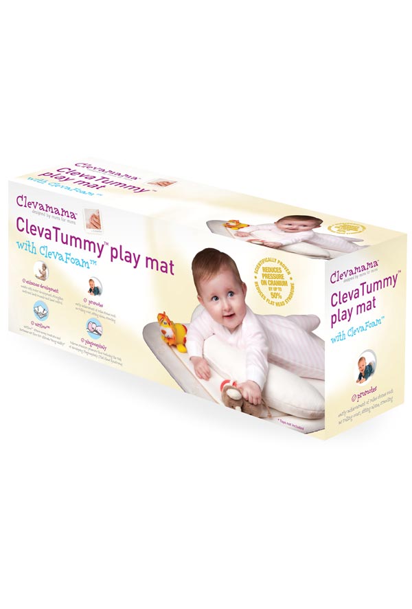 Salteluta de joaca TummyTime Clevamama for Your BabyKids