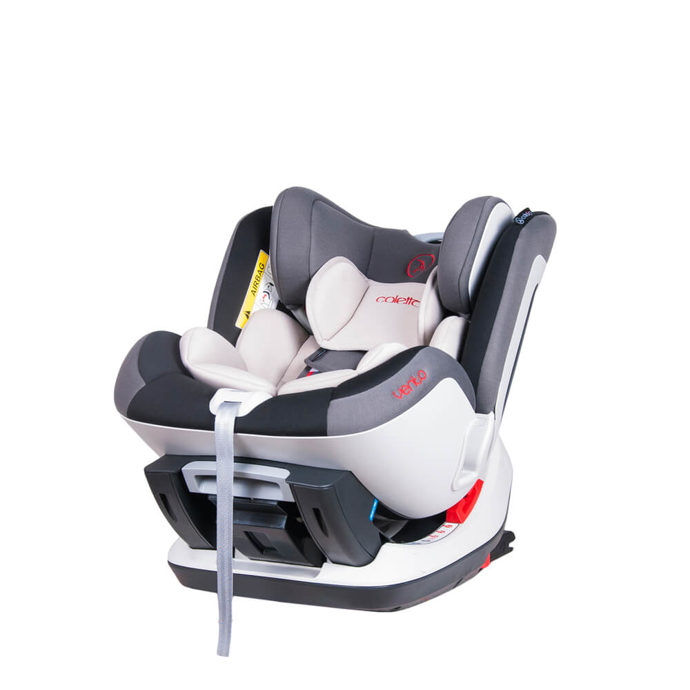 Scaun auto Vento cu ISOFIX si Top-Tether 0-25 kg Grey Coletto for Your BabyKids
