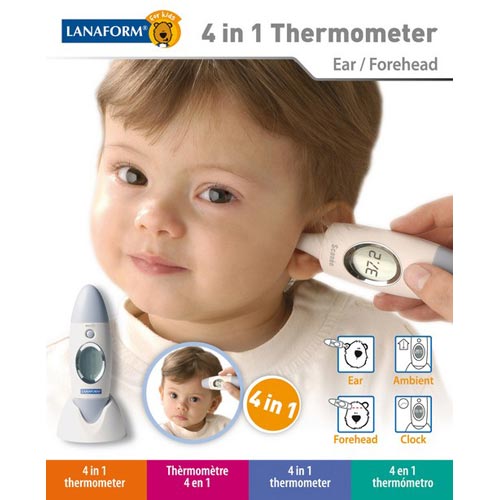 Termometru pentru bebelusi 4 in 1 Lanaform for Your BabyKids