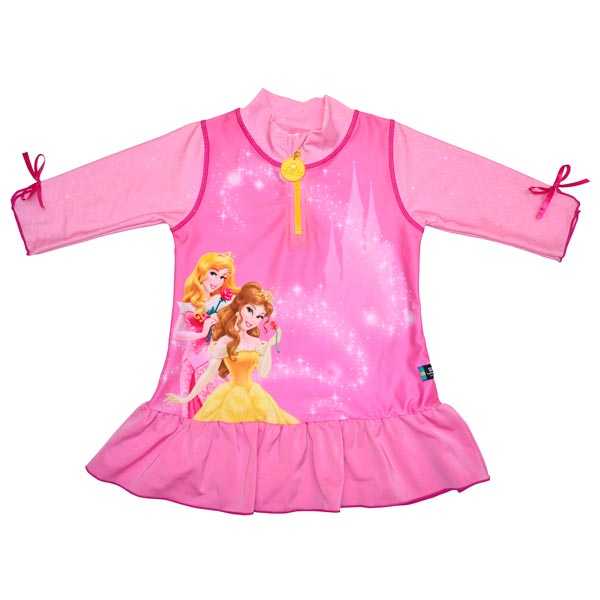 Tricou de baie Princess marime 110-116 protectie UV Swimpy for Your BabyKids