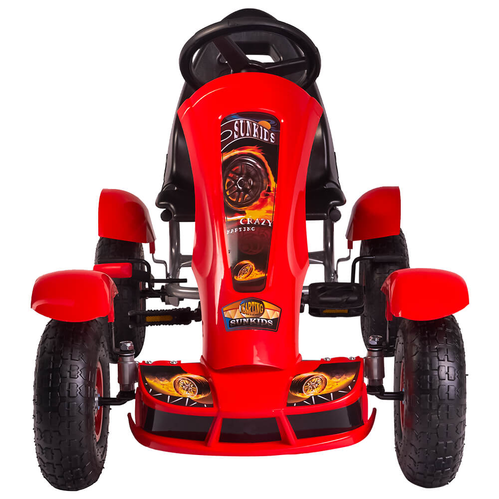 Kart cu pedale F618 Air rosu Kidscare for Your BabyKids