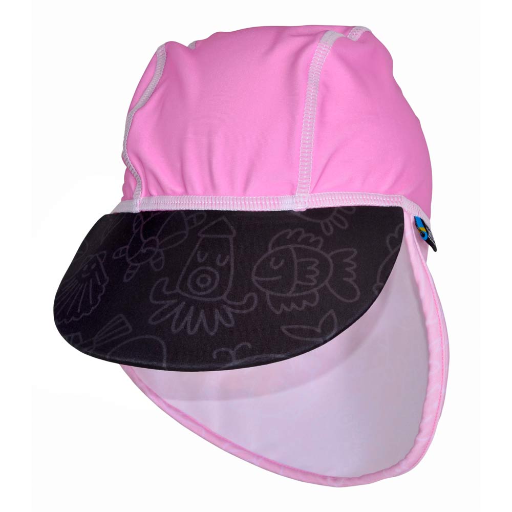 Sapca Pink Ocean 2-4 ani protectie UV Swimpy for Your BabyKids