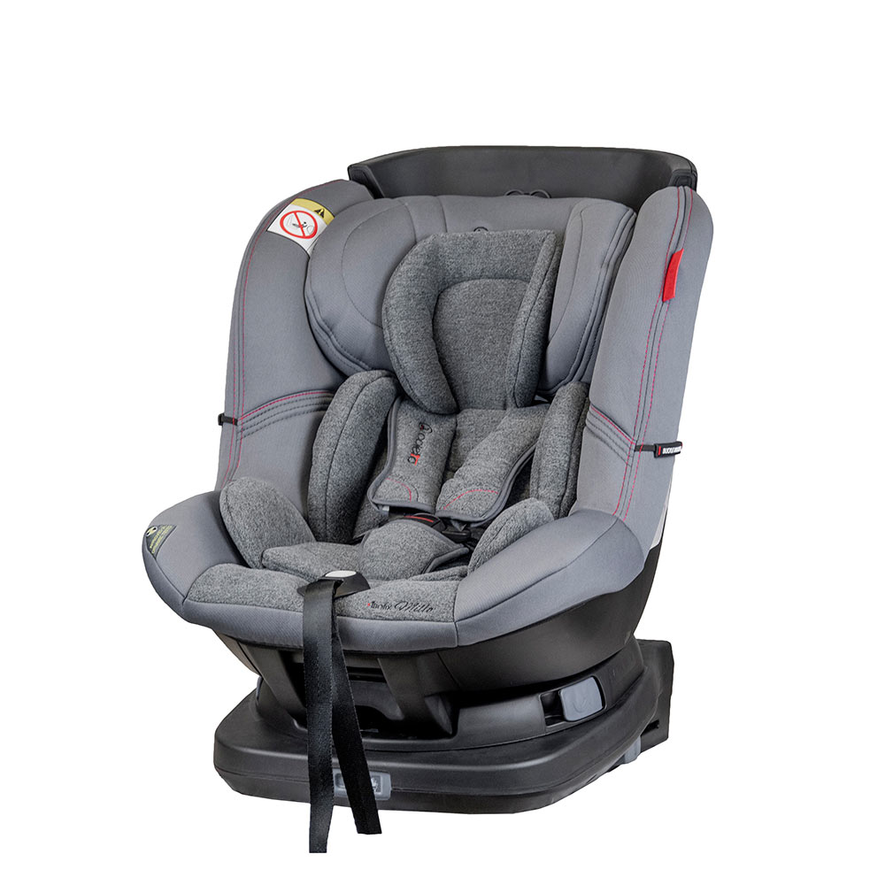 Scaun auto Millo rotativ 360 grade cu ISOFIX 0-18 kg Gri Coletto for Your BabyKids