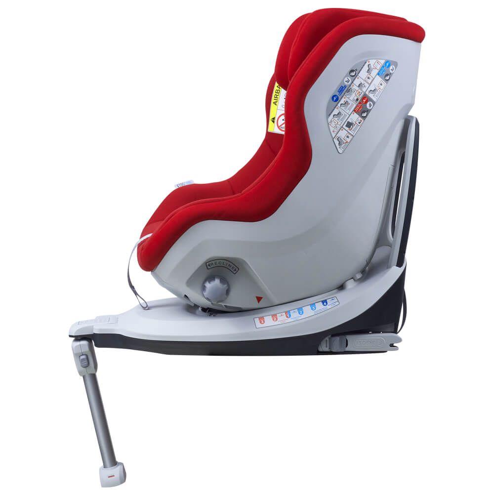 Scaun auto Rear Facing rotativ Tiago 0-18 kg rosu KidsCare for Your BabyKids