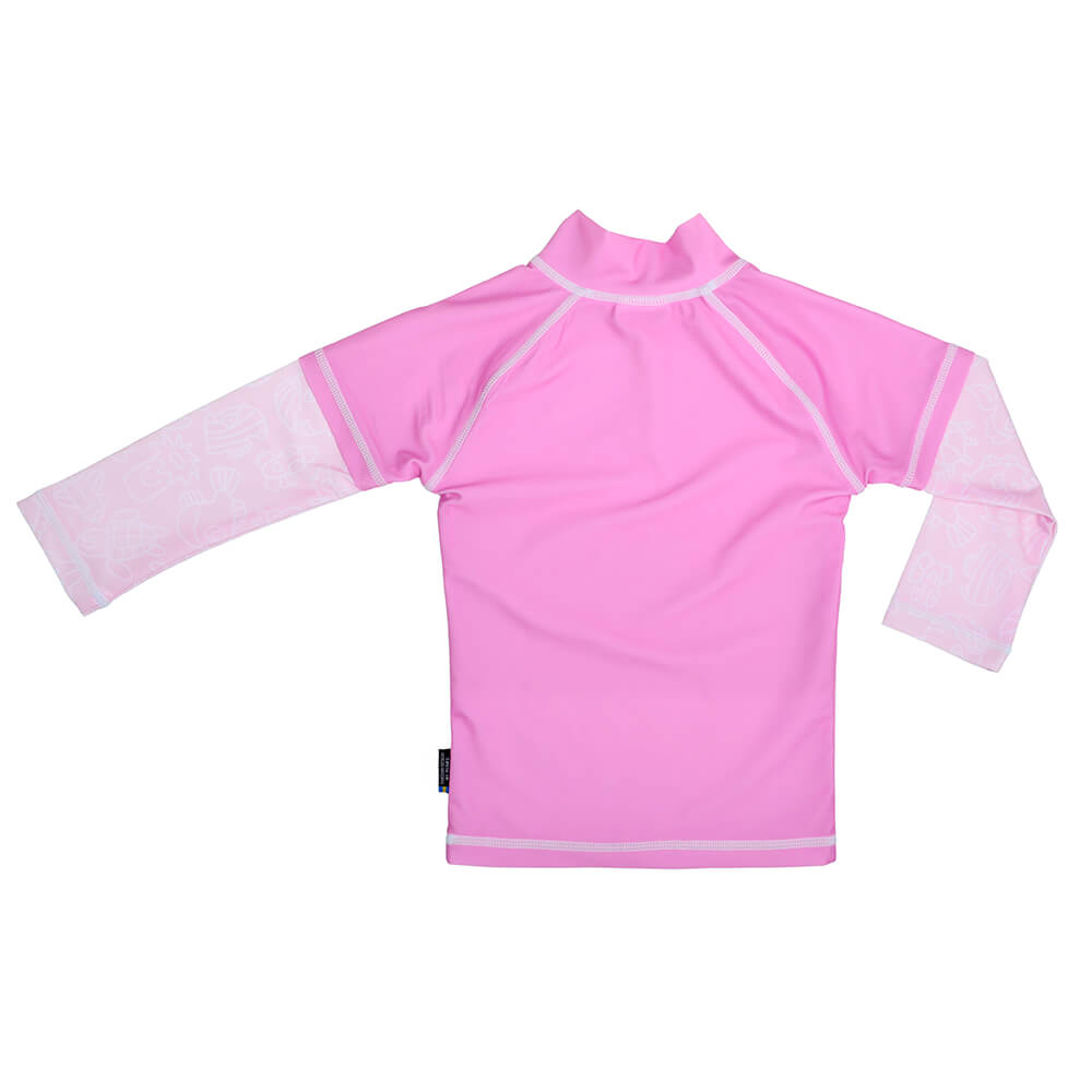 Tricou de baie Pink Ocean marime 86- 92 protectie UV Swimpy for Your BabyKids