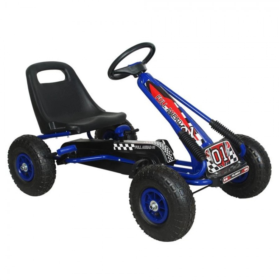 Kart M-Toys cu pedale si volan, Albastru for Your BabyKids