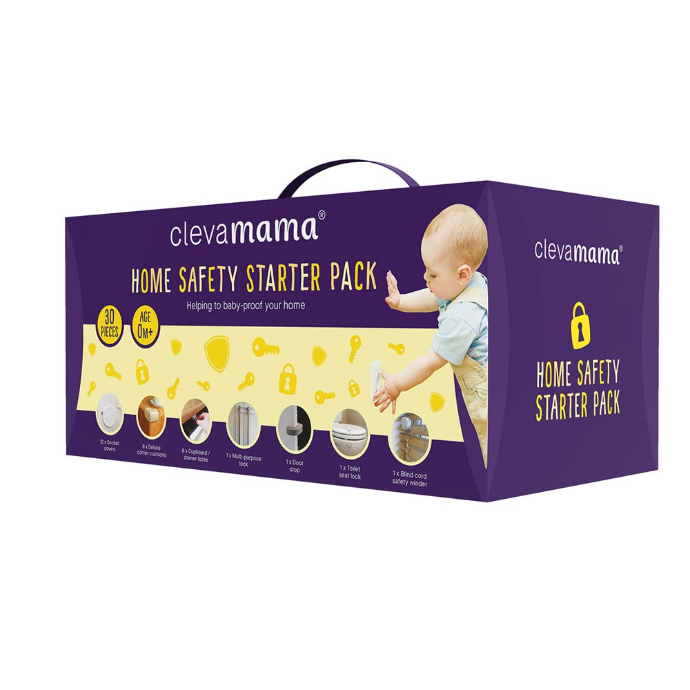 Kit 30 piese protectii mobilier Clevamama for Your BabyKids