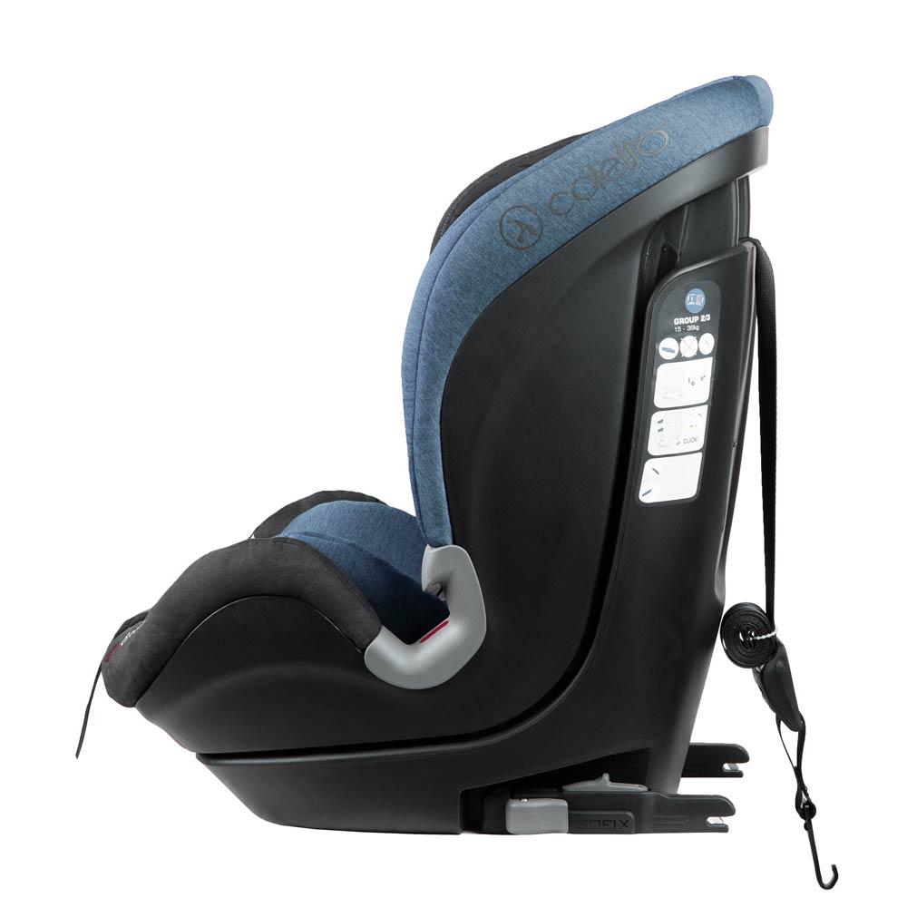 Scaun auto Impero cu Isofix si Top Tether 9-36 Kg Blue Coletto for Your BabyKids