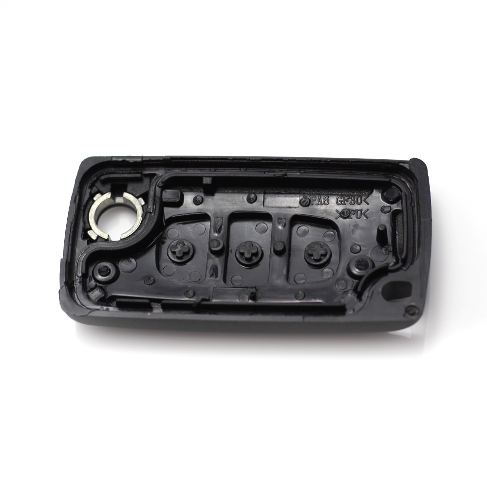 Citroen / Peugeot 307 - Carcasa tip cheie briceag cu 3 butoane, lama VA2-SH3, fara suport baterie, buton portbagaj Best CarHome