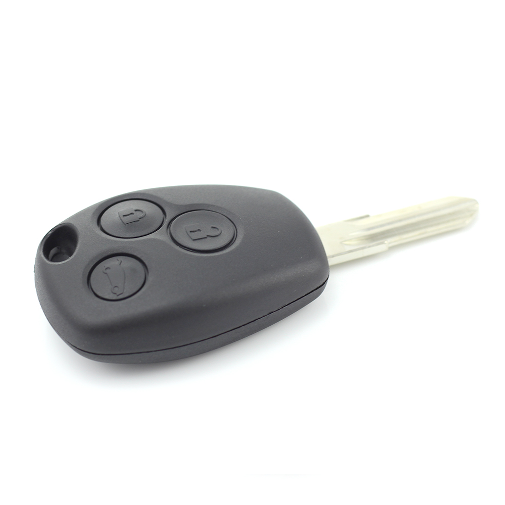 Dacia / Renault - Carcasa cheie cu 3 butoane si suport baterie din inox Best CarHome