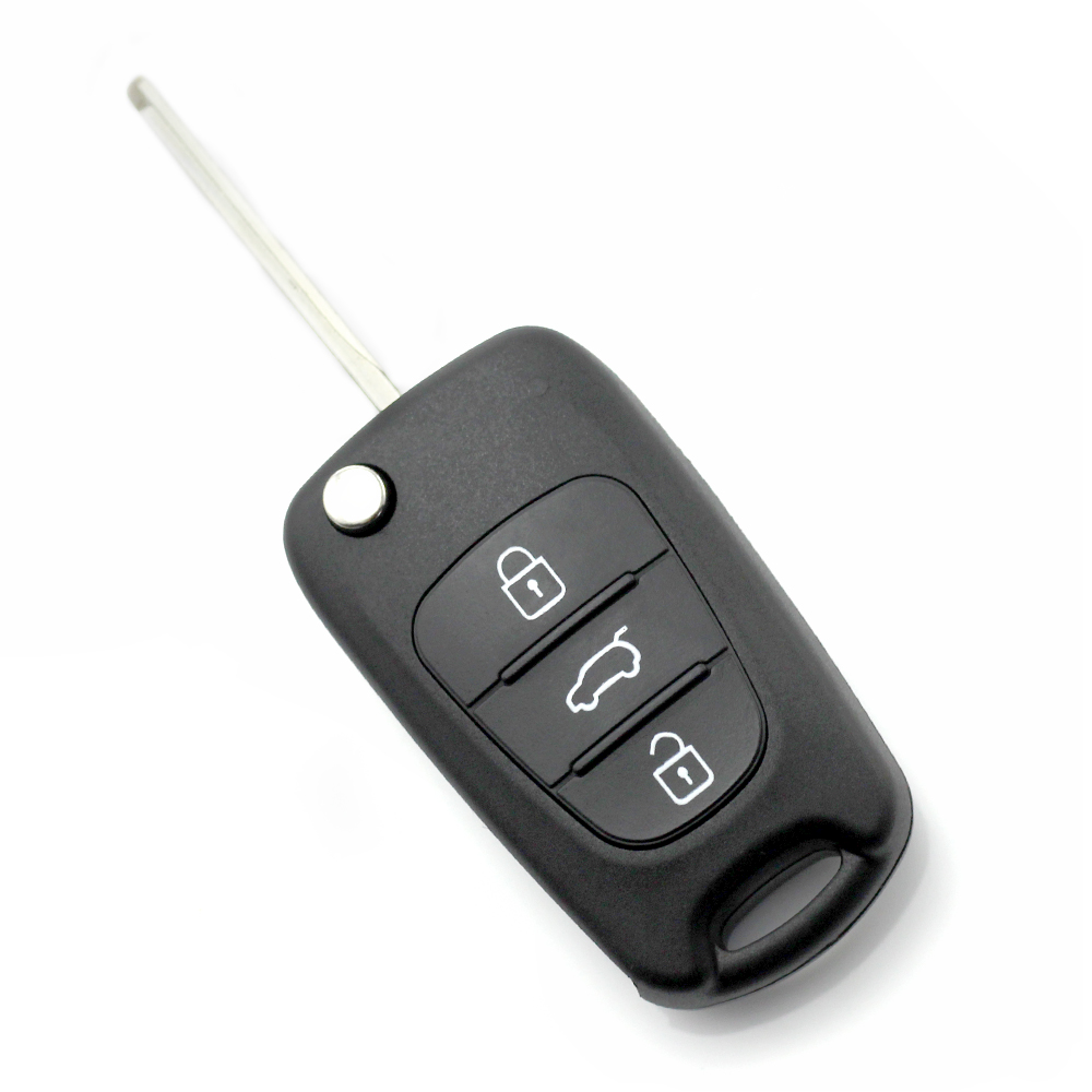 Hyundai - Carcasa cheie tip briceag, 3 butoane, lama pe stanga Best CarHome