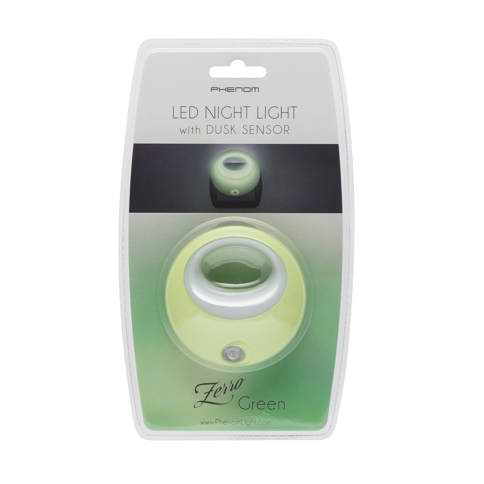Lampa de veghe cu LED si senzor de lumina - verde Best CarHome
