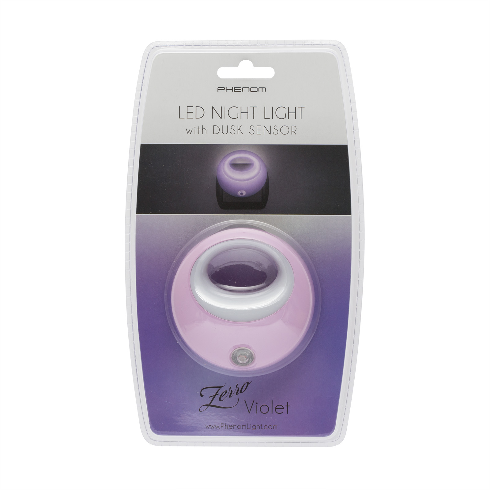 Lampa de veghe cu LED si senzor de lumina- violet Best CarHome