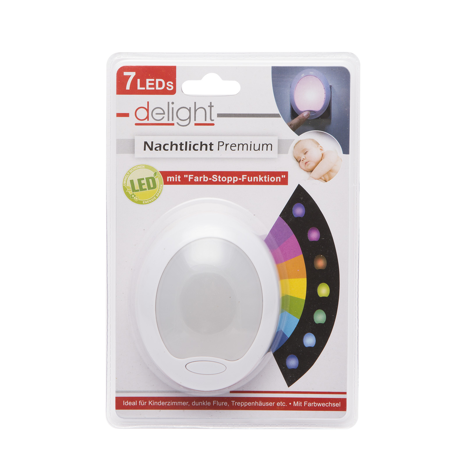 Lumina de veghe LED cu colori alternante Premium 