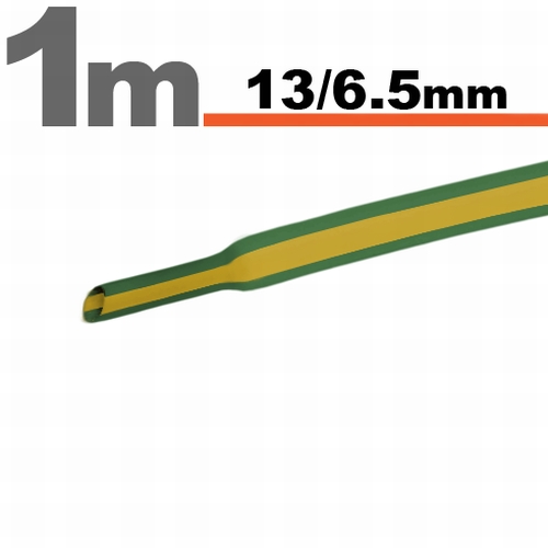 Tub termocontractibil Galben/Verde 13/6,5 mm Best CarHome