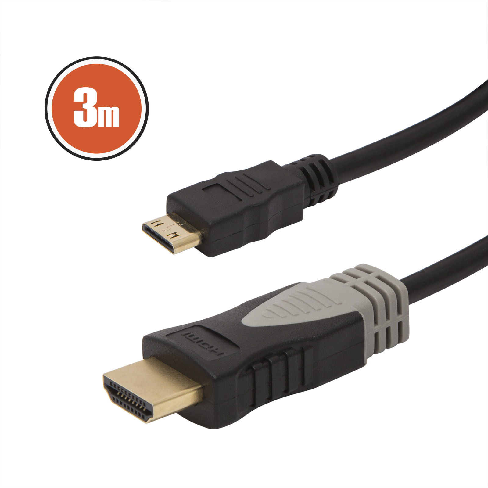 Cablu mini HDMI • 3 mcu conectoare placate cu aur Best CarHome
