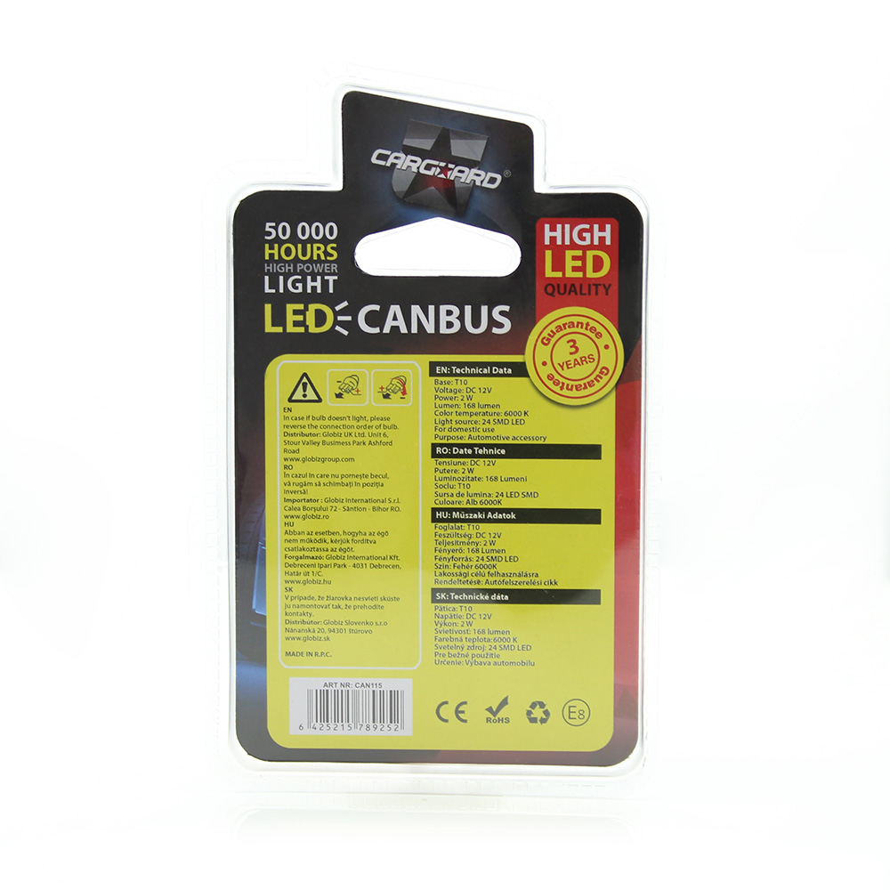CAN115 LED pentru iluminat interior /portbagaj Best CarHome