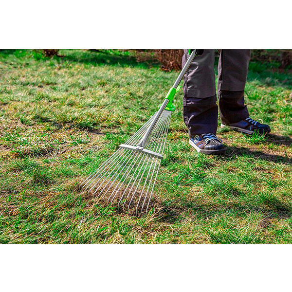 Grebla evantai pentru frunze, 15 dinti, pliabila Verto 15G052 HardWork ToolsRange