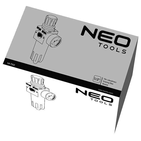 Filtru dezumidificare, decantor 1/2