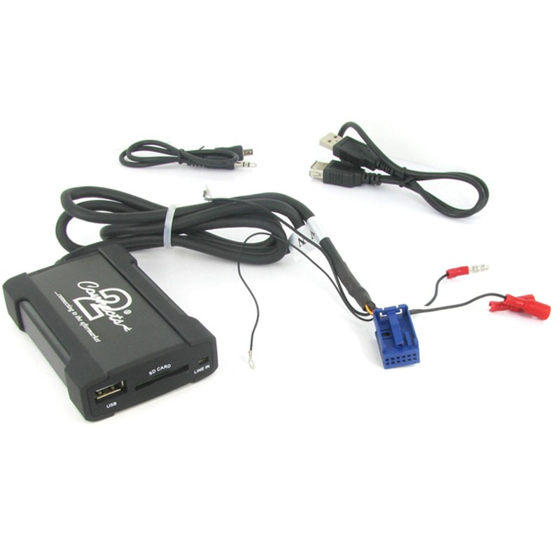 Connects2 CTAADUSB004 Interfata Audio mp3 USB/SD/AUX-IN AUDI A2/A3/A4/TT(Quadlock) CarStore Technology