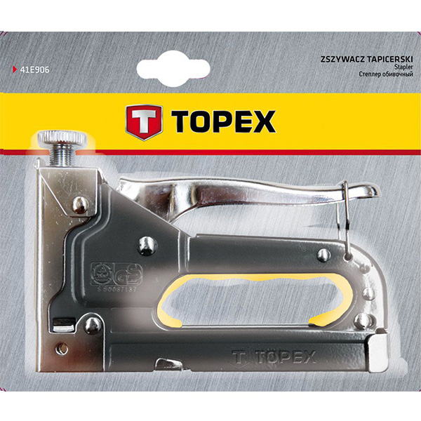 Capsator de tapiterie, capse tip J/53, 6-14mm TOPEX 41E905 HardWork ToolsRange