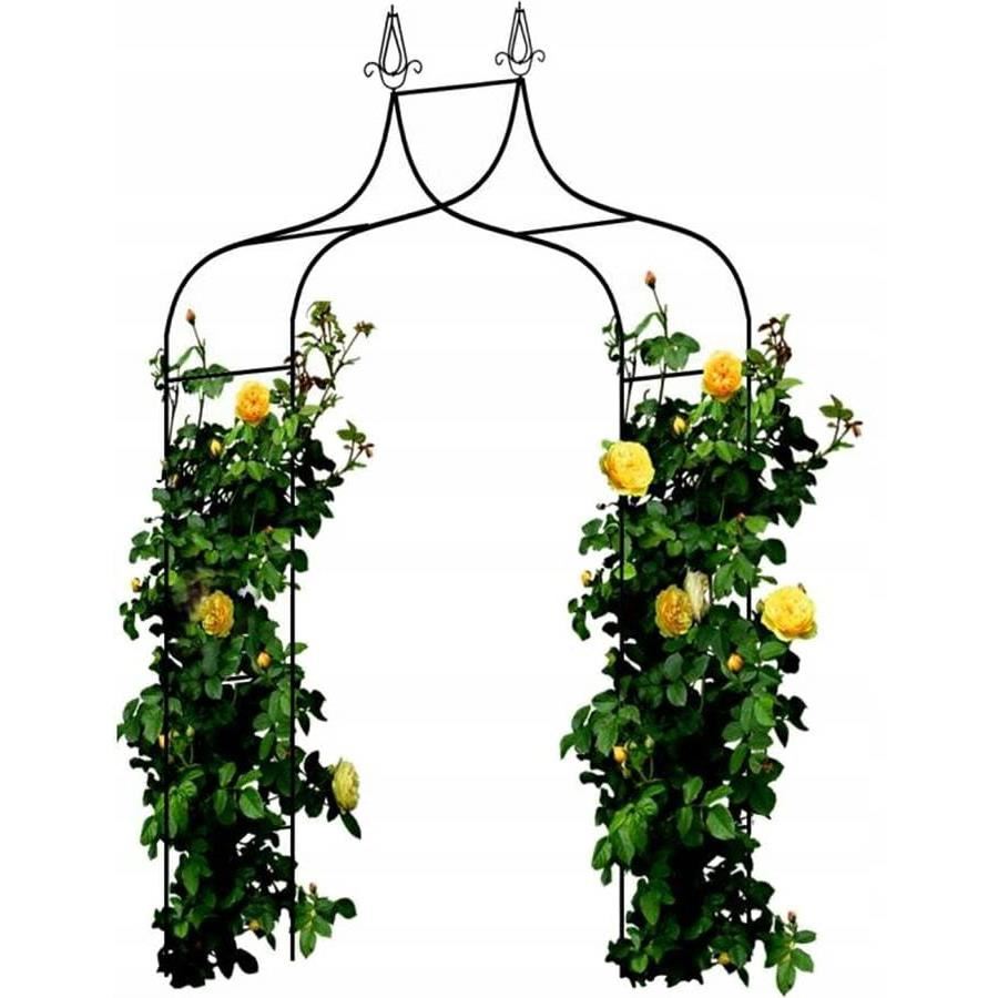 Arcada metalica, pergola, pentru gradina, ascutita, 150x37x240 cm GartenVIP DiyLine
