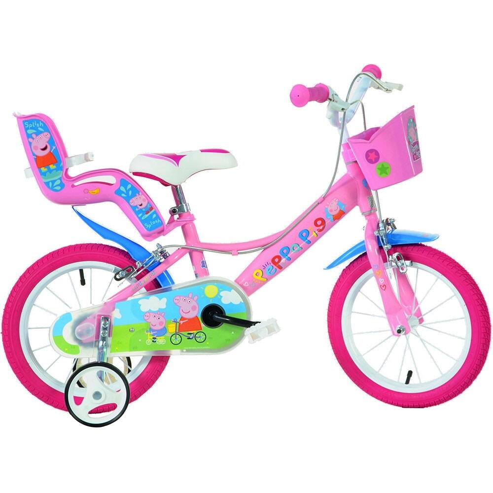 Bicicleta copii 14'' - Purcelusa Peppa PlayLearn Toys