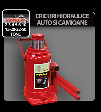 Cric hidraulic - 20000kg - 20 To Garage AutoRide