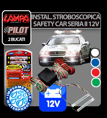 Instalatie stroboscopica Safety Car Seria II 12V - Verde Garage AutoRide