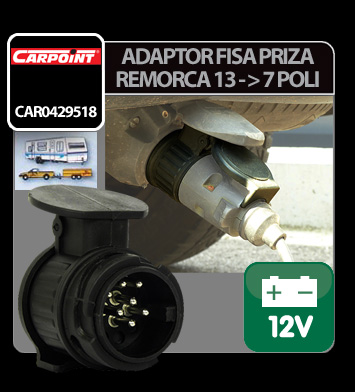 Adaptor fisa priza remorca 13-7 poli scurt Carpoint Garage AutoRide
