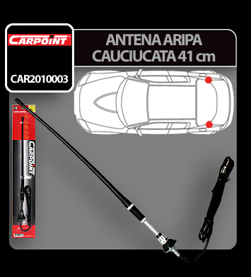 Antena aripa cauciucata Carpoint - 41cm Garage AutoRide