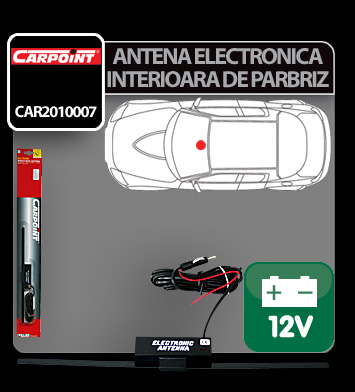 Antena electronica interioara de parbriz Carpoint 12V Garage AutoRide