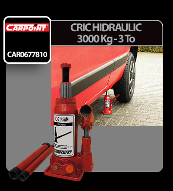 Cric hidraulic Carpoint - 3000kg - 3 To Garage AutoRide