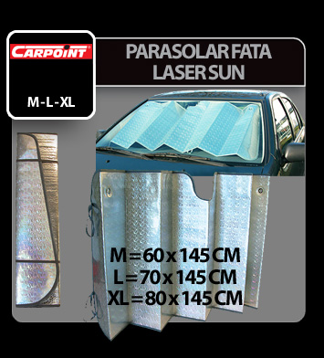 Parasolar fata Laser Sun - 70x145cm - L Garage AutoRide