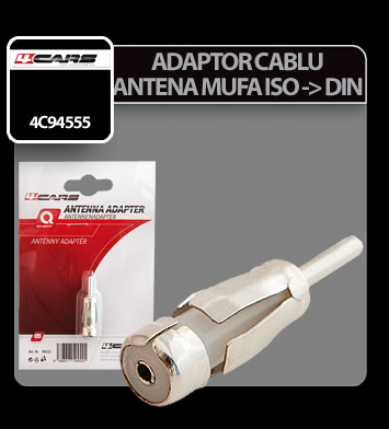 Adaptor cablu antena mufa ISO in DIN 4Cars Garage AutoRide