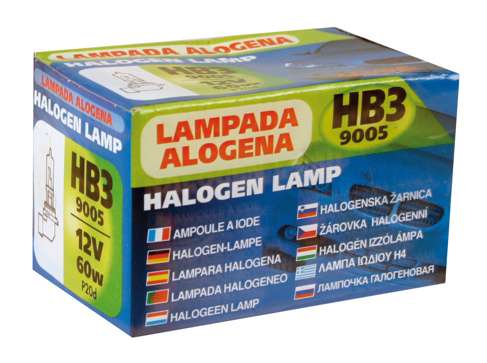 Bec halogen 12V - HB3 9005 - 60W - P20d 1buc Lampa Garage AutoRide