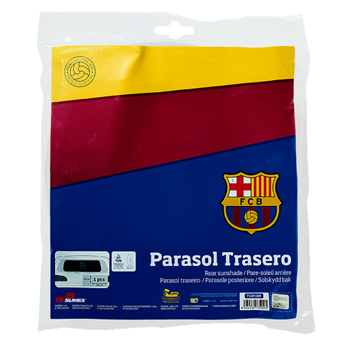Parasolar spate cu ventuze FC Barcelona - 50x100cm Garage AutoRide