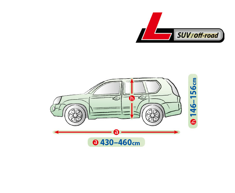 Prelata auto completa Mobile Garage - L - SUV/Off-Road Garage AutoRide
