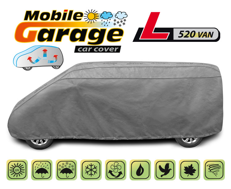 Prelata auto completa Mobile Garage - L520 - VAN Garage AutoRide